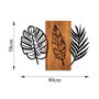 Wallity Triple Leaves - 384 Nogal y Negro